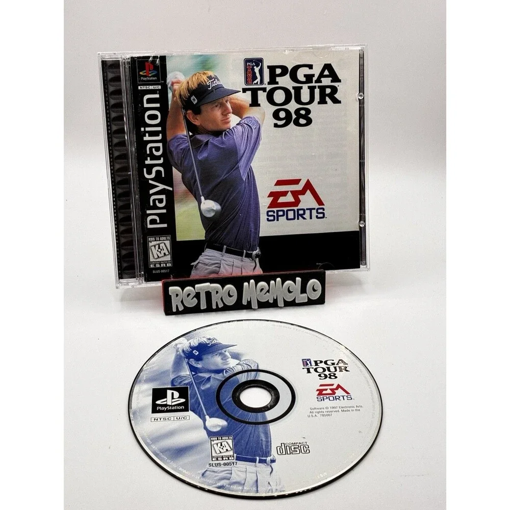PGA Tour 98 (PlayStation 1, 1997) Complete and Tested
